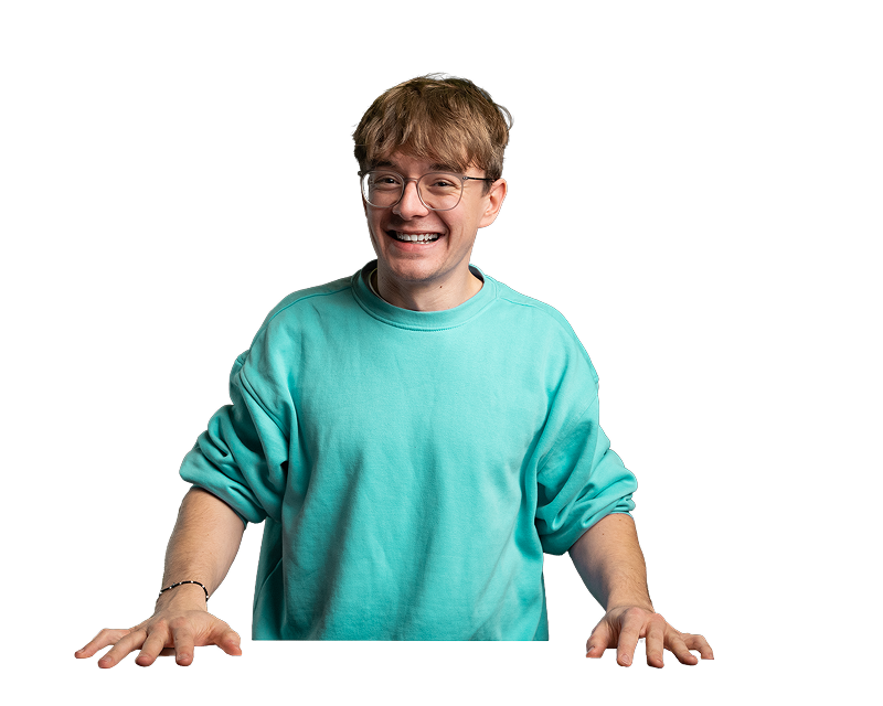 Michael z Pixbo týmu připravený na konzultaci