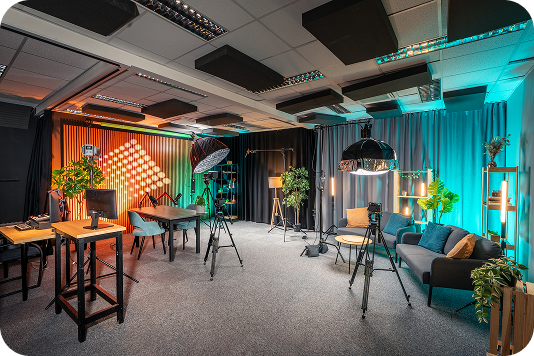 Vlastníme profesionální studio v Praze